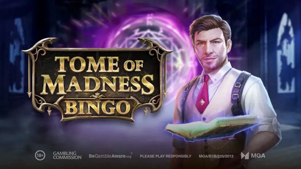L'univers Rich Wilde entre dans le Video Bingo avec le Tome of Madness Bingo de Play'n GO | Lunivers Rich Wilde entre dans le Video Bingo avec le