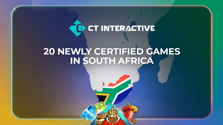 CT Interactive entre sur le marché sud-africain de l'iGaming avec 20 jeux certifiés CT Interactive entre sur le marché sud-africain de l'iGaming avec 20 jeux certifiés | CT Interactive entre sur le marche sud africain de liGaming avec
