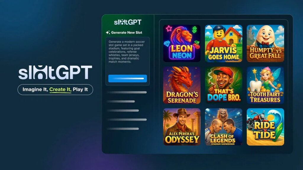 SlotGPT lance une plateforme d'IA pour créer des jeux de machines à sous réellement jouables | SlotGPT lance une plateforme dIA pour creer des jeux de