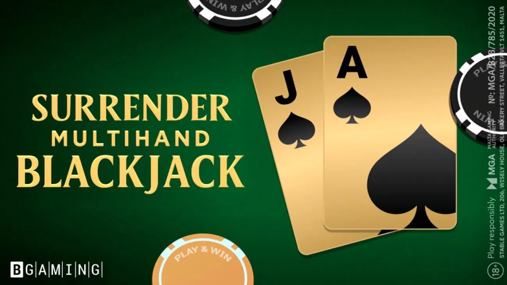 BGaming apporte de nouvelles fonctionnalités au blackjack dans Surrender Multihand Blackjack | BGaming apporte de nouvelles fonctionnalites au blackjack dans Surrender Multihand