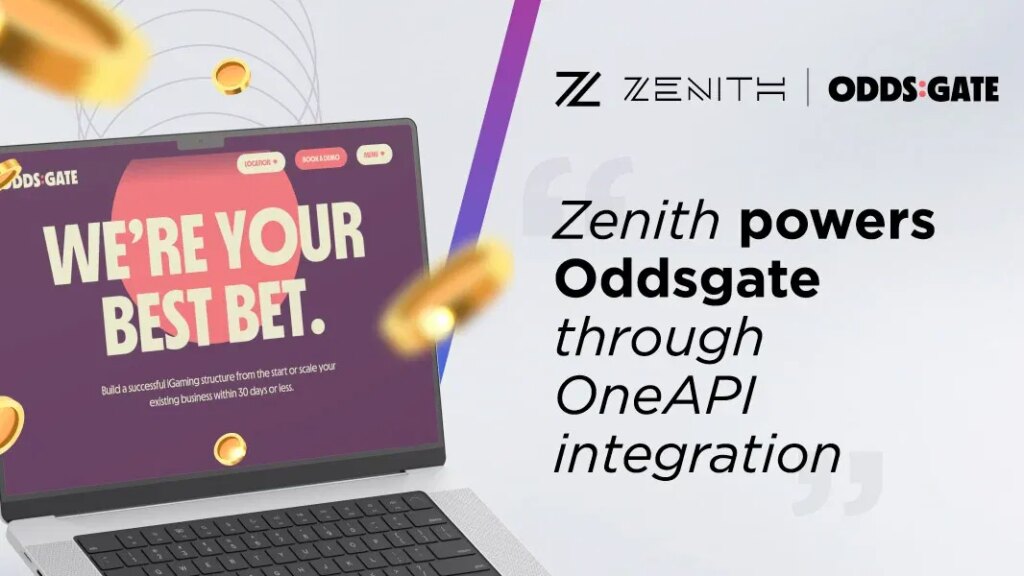 Zenith va alimenter Oddsgate avec sa plateforme d'agrégation OneAPI | Zenith va alimenter Oddsgate avec sa plateforme dagregation OneAPI