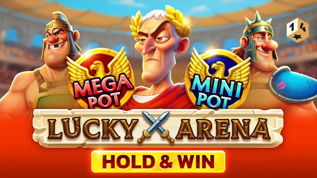 1spin4win lance la machine à sous sur le thème des gladiateurs Lucky Arena Hold and Win | 1spin4win lance la machine a sous sur le theme des