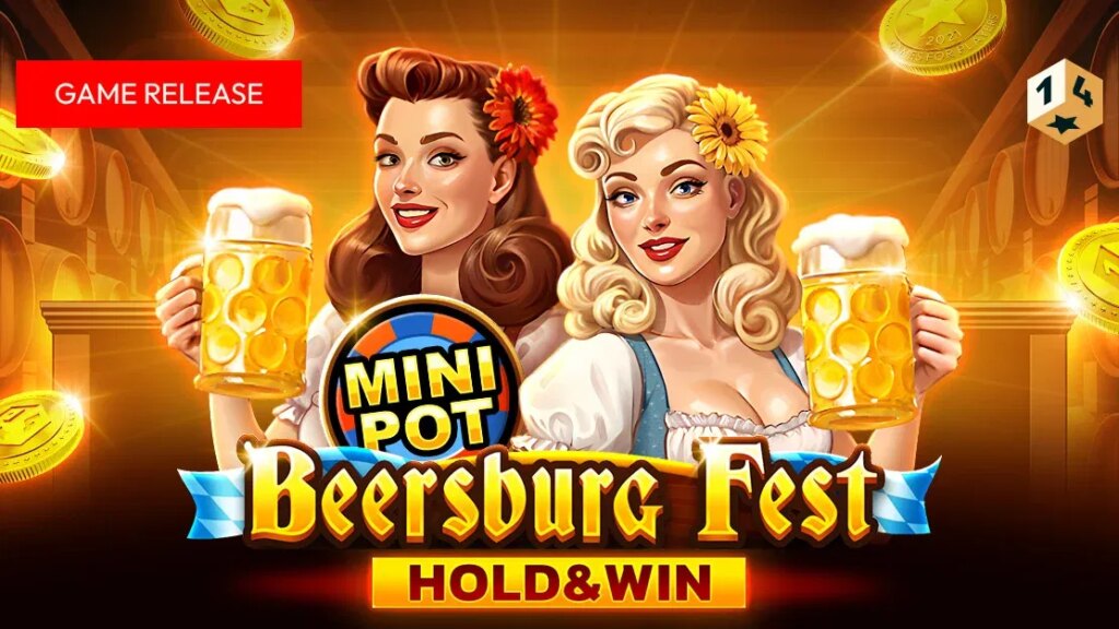 1spin4win lance le Beersburg Fest Hold and Win sur le thème de l'Oktoberfest | 1spin4win lance le Beersburg Fest Hold and Win sur le
