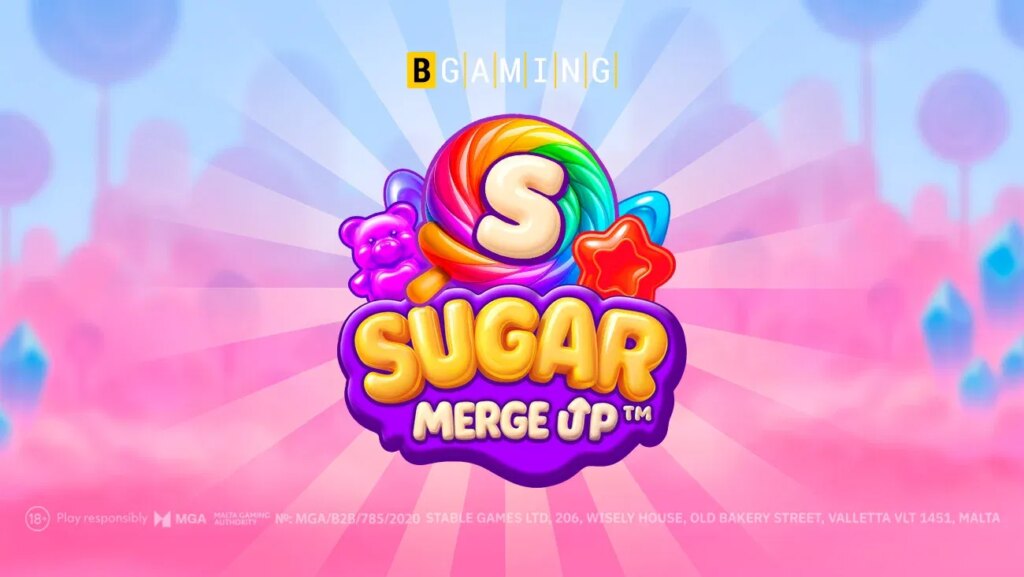 BGaming lance une nouvelle machine à sous sur le thème des bonbons, Sugar Merge Up | BGaming lance une nouvelle machine a sous sur le theme