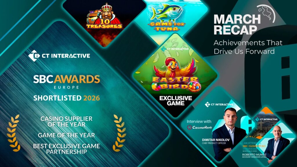 CT Interactive annonce une forte activité en mars pour les produits, les événements et les récompenses | CT Interactive annonce une forte activite en mars pour les