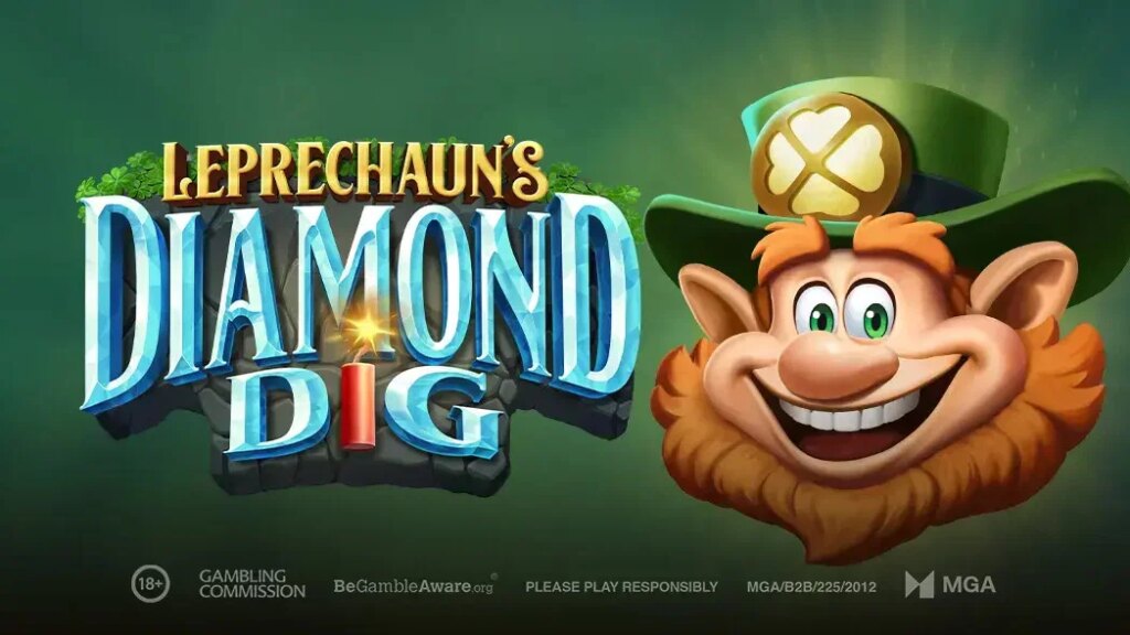 Play'n GO lance la machine à sous inspirée du floklore irlandais Leprechaun's Diamond Dig | Playn GO lance la machine a sous inspiree du floklore