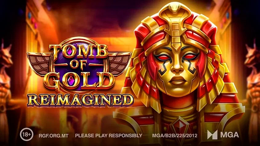 Play'n GO lance une nouvelle machine à sous sur le thème de l'Égypte ancienne, Tomb of Gold Reimagined | Playn GO lance une nouvelle machine a sous sur le
