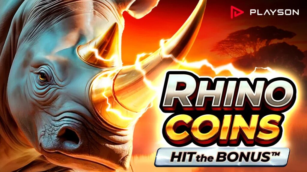 Playson lance Rhino Coins : touchez le bonus avec une double offre de bonus | Playson lance Rhino Coins touchez le bonus avec une double