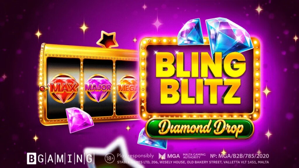 BGaming lance Bling Blitz Diamond Drop avec des mécanismes de machines à sous multi-bonus | BGaming lance Bling Blitz Diamond Drop avec des mecanismes de