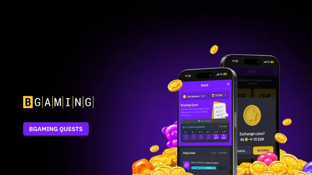 BGaming lance Quests, un système de rétention de missions quotidiennes pour un engagement accru des joueurs | BGaming lance Quests un systeme de retention de missions quotidiennes