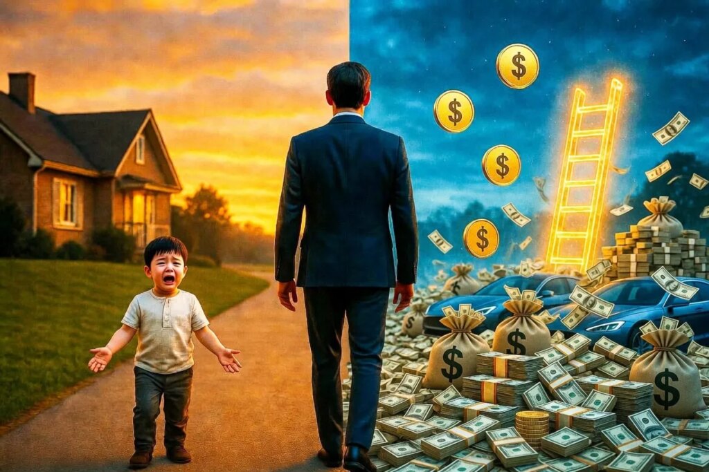 Les papas n'ont plus besoin de se sentir coupables de négliger leurs enfants pour de l'argent | Les papas nont plus besoin de se sentir coupables de