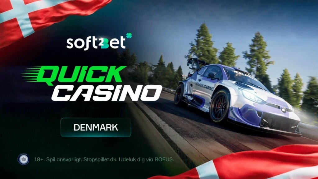 Soft2Bet lance une nouvelle marque QuickCasino.dk au Danemark avec une identité de marque inspirée du rallye | Soft2Bet lance une nouvelle marque QuickCasinodk au Danemark avec une