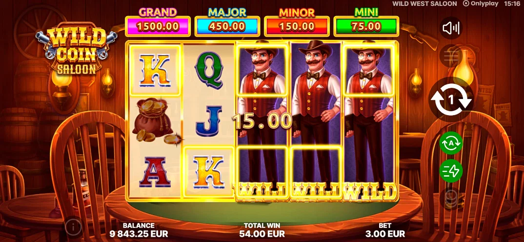 Onlyplay dévoile la nouvelle machine à sous vidéo 5×3 sur le thème du Far West, Wild Coin Saloon | 1781149840 68 Onlyplay devoile la nouvelle machine a sous video 5×3 sur