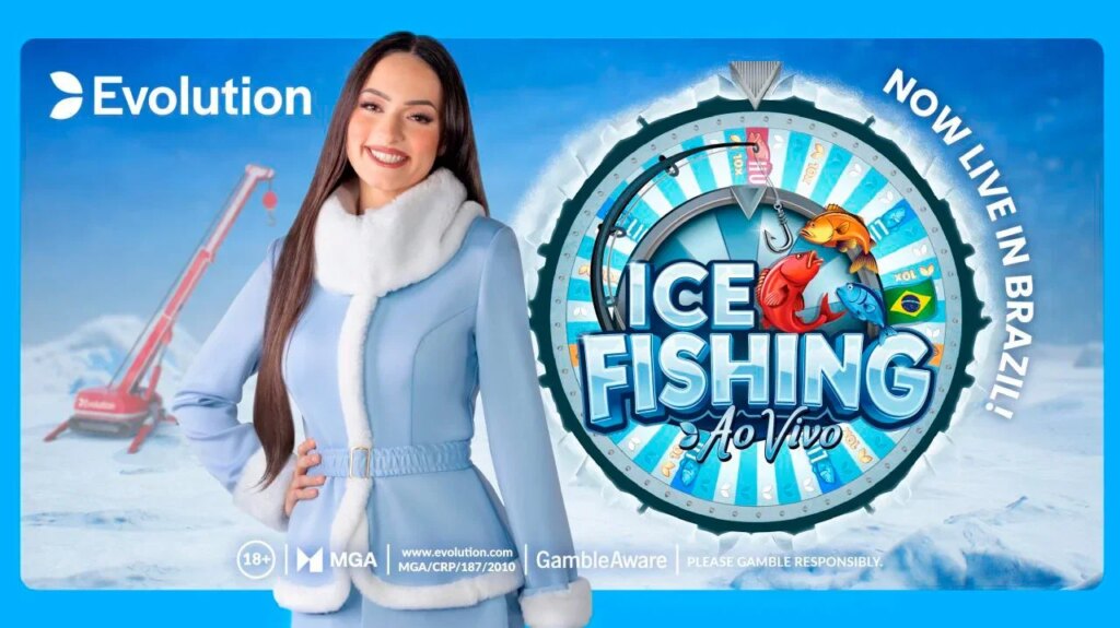 Evolution lance un jeu télévisé brésilien sur la pêche sur glace depuis le studio de São Paulo | Evolution lance un jeu televise bresilien sur la peche sur