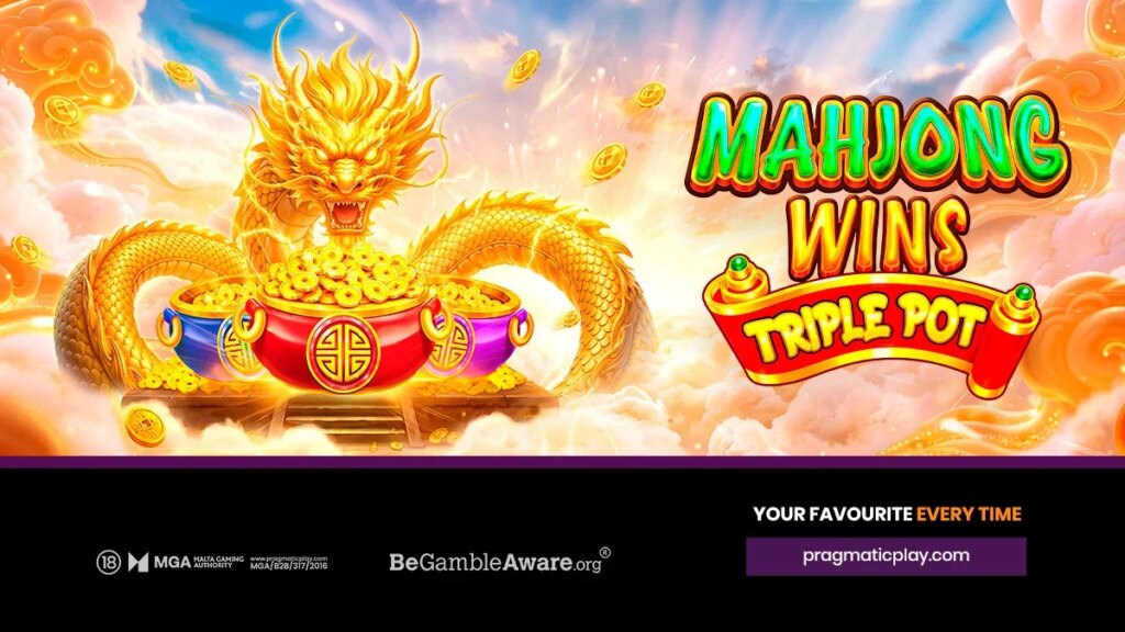 Pragmatic Play dévoile Mahjong Wins Triple Pot avec des rouleaux dorés et des bonus Triple Pot | Pragmatic Play devoile Mahjong Wins Triple Pot avec des rouleaux