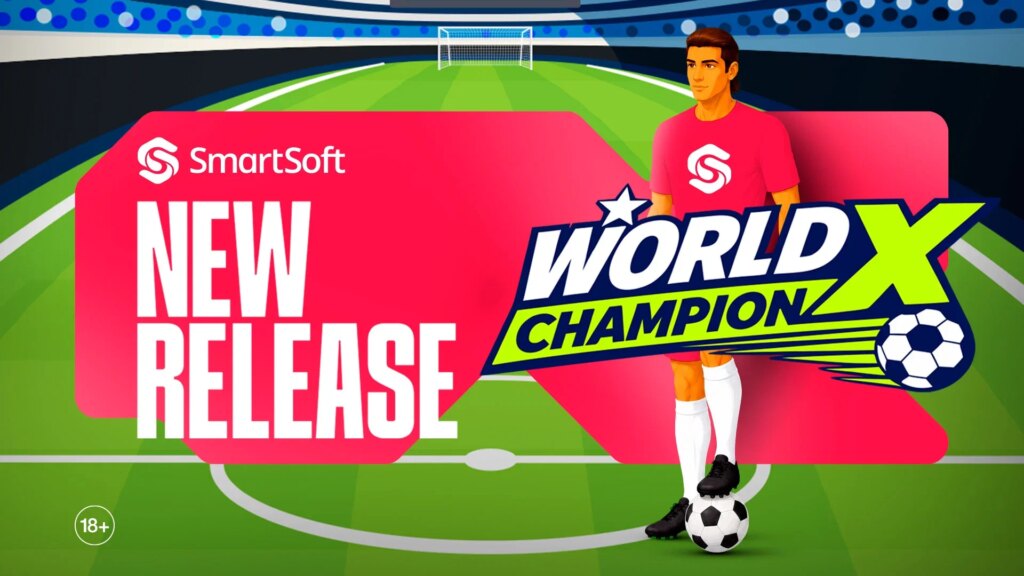 SmartSoft lance un jeu crash sur le thème du football World Champion X | SmartSoft lance un jeu crash sur le theme du football