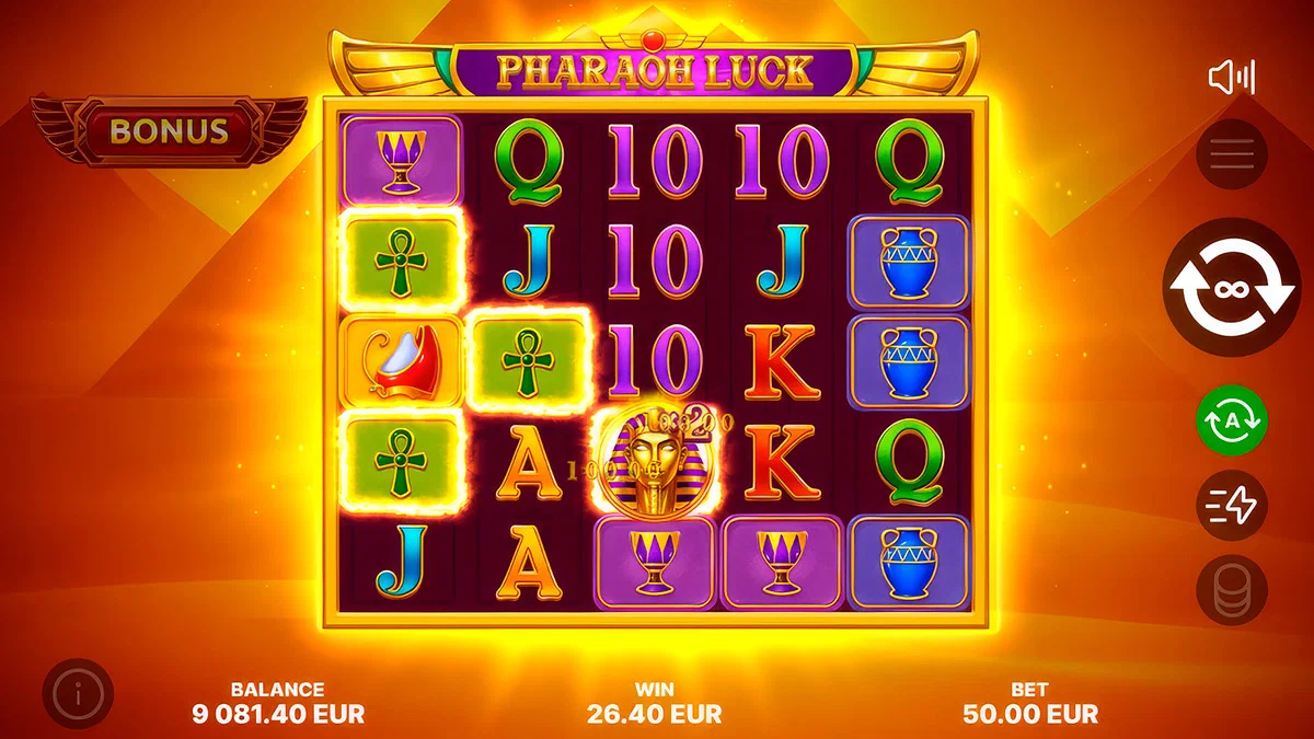 Onlyplay lance Pharaoh Luck sur le thème de l'Égypte ancienne avec des gains en cascade et des jokers multiplicateurs | 1784213130 552 Onlyplay lance Pharaoh Luck sur le theme de lEgypte ancienne