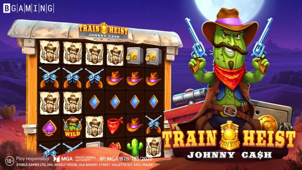 BGaming étend la série Johnny Cash avec la sortie de Train Heist | BGaming etend la serie Johnny Cash avec la sortie de