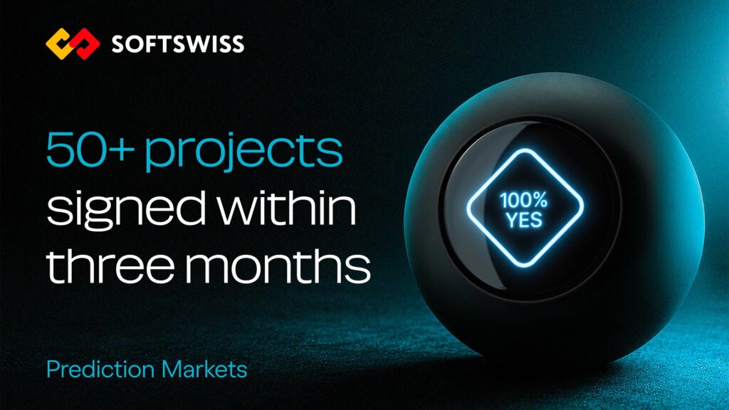SOFTSWISS Prediction Markets arrive en tête des 50 projets signés depuis son lancement en avril | SOFTSWISS Prediction Markets arrive en tete des 50 projets signes