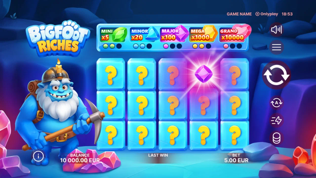 Onlyplay lance la machine à sous Bigfoot Riches inspirée de la légende de Bigfoot | 1787460483 163 Onlyplay lance la machine a sous Bigfoot Riches inspiree de