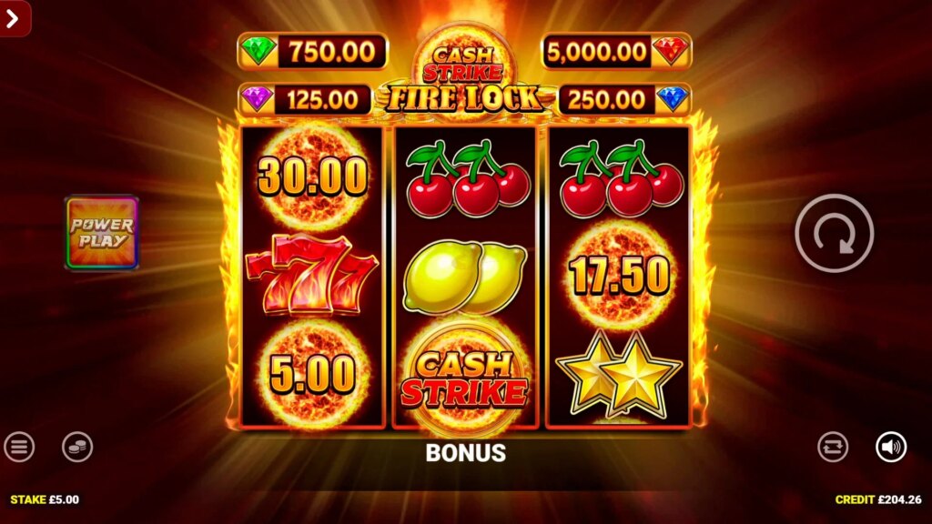 Blueprint Gaming lance Cash Strike Fire Lock avec un mécanisme de bonus en expansion | Blueprint Gaming lance Cash Strike Fire Lock avec un mecanisme