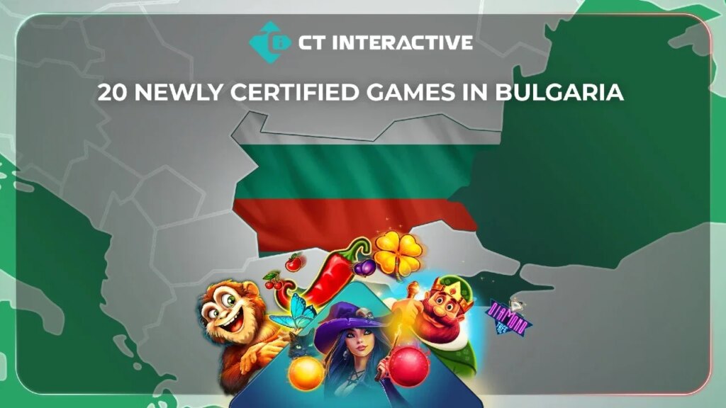 CT Interactive certifie 20 titres supplémentaires pour le marché des jeux en ligne en Bulgarie | CT Interactive certifie 20 titres supplementaires pour le marche des