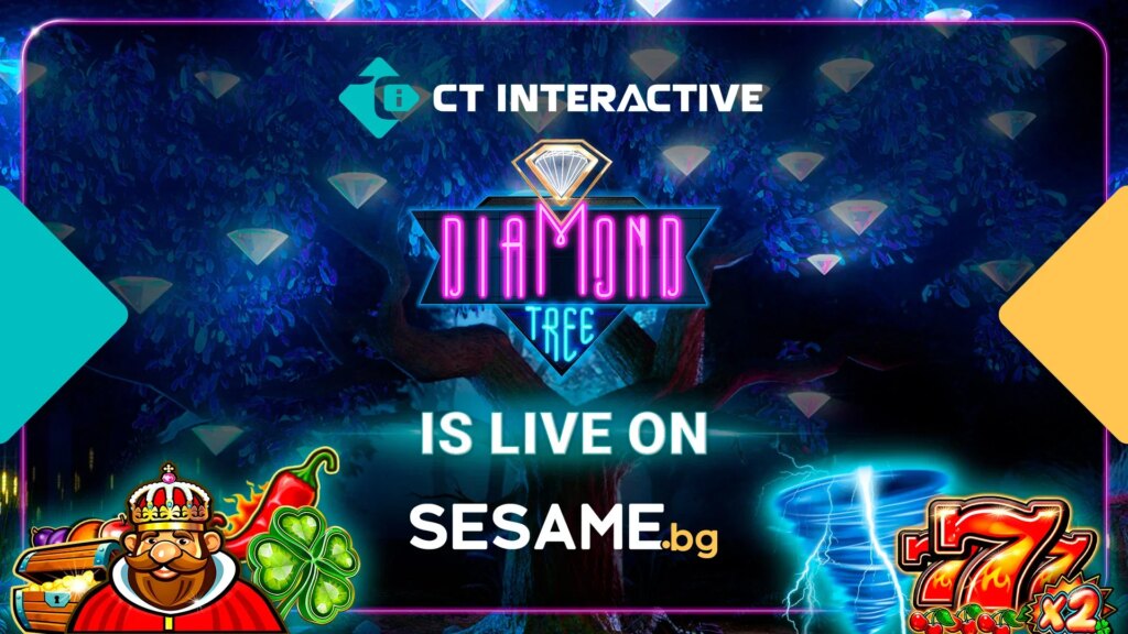 CT Interactive lance le Diamond Tree Jackpot sur Sesame.bg | CT Interactive lance le Diamond Tree Jackpot sur Sesamebg