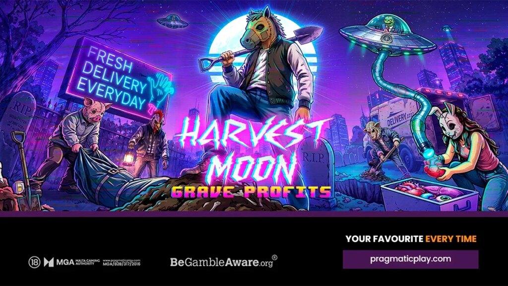 Pragmatic Play lance Harvest Moon – Grave Profits, une nouvelle machine à sous au thème rétrofuturiste | Pragmatic Play lance Harvest Moon – Grave Profits une nouvelle