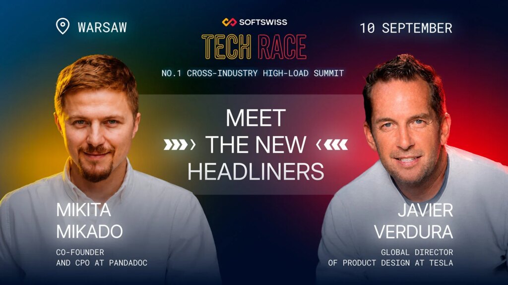 SOFTSWISS élargit sa liste de conférenciers au Tech Race Summit avec des dirigeants de Tesla et PandaDoc | SOFTSWISS elargit sa liste de conferenciers au Tech Race Summit