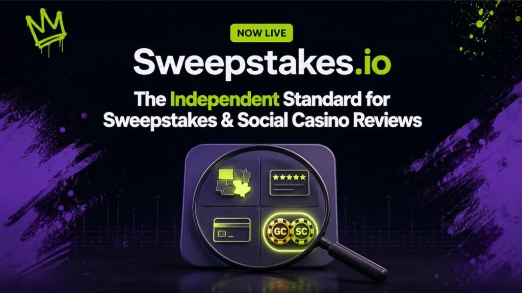 Sweepstakes.io lance une nouvelle plateforme de comparaison et d'évaluation des casinos en ligne | Sweepstakesio lance une nouvelle plateforme de comparaison et devaluation des