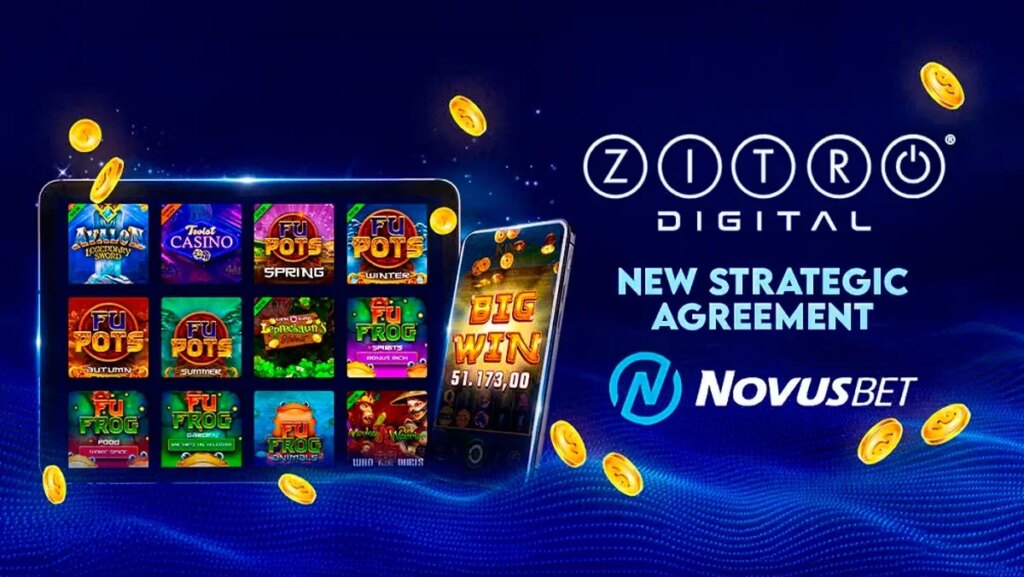Zitro Digital et Novusbet concluent un accord de distribution de contenu | Zitro Digital et Novusbet concluent un accord de distribution de