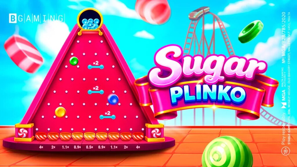 BGaming étend son portefeuille Plinko avec Sugar Plinko sur le thème des bonbons | BGaming etend son portefeuille Plinko avec Sugar Plinko sur le