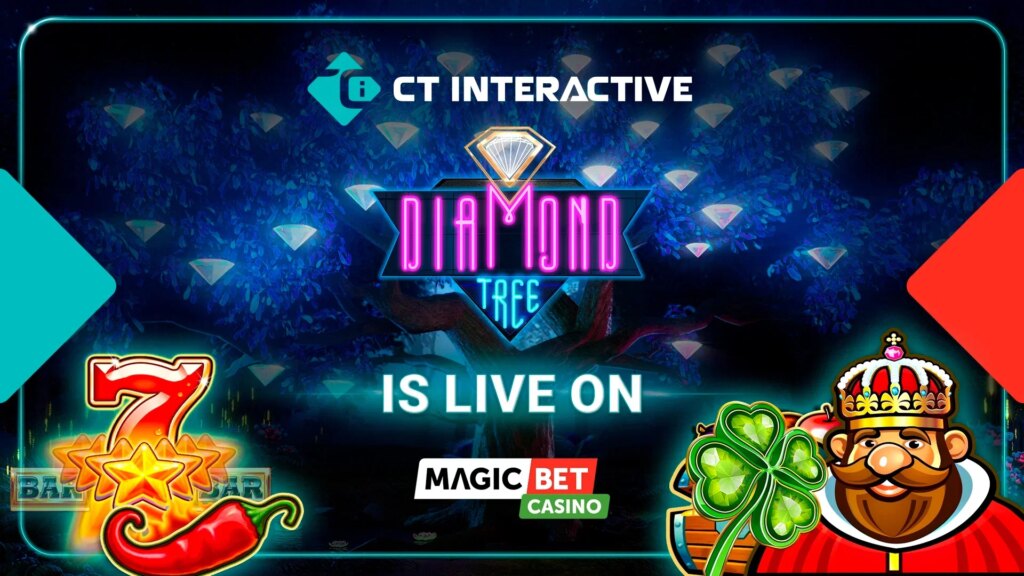 Le Diamond Tree Jackpot de CT Interactive est lancé sur MagicBet en Bulgarie | Le Diamond Tree Jackpot de CT Interactive est lance sur