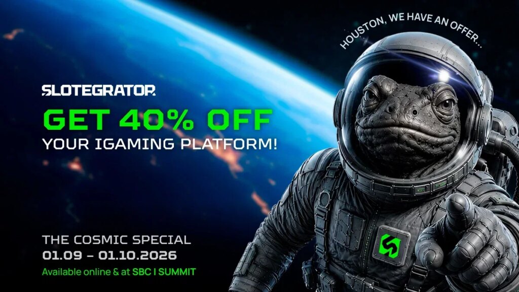 Slotegrator offre 40 % de réduction sur la plate-forme dans le cadre de l'offre spéciale Cosmic | Slotegrator offre 40 de reduction sur la plate forme dans le