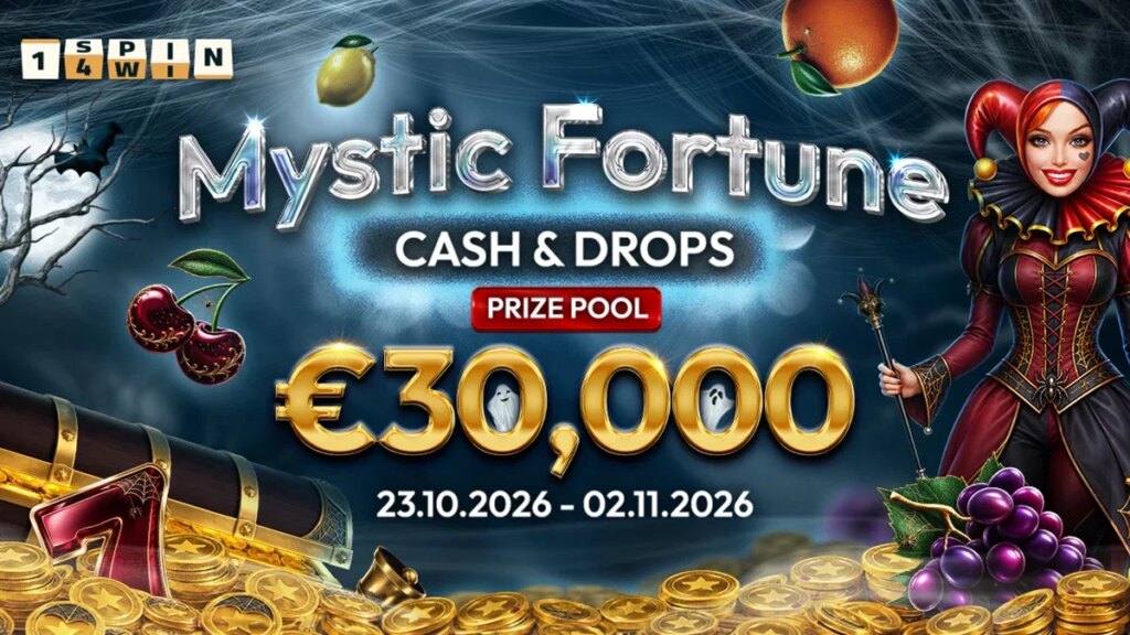 1spin4win lance Mystic Fortune Cash & Campagne de drop 1spin4win lance Mystic Fortune Cash & Campagne de drop | 1spin4win lance Mystic Fortune Cash amp Campagne de drop