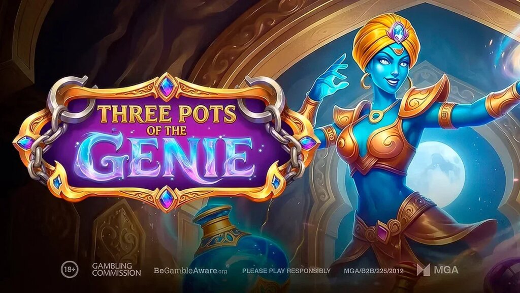 La nouvelle machine à sous Play'n GO Three Pots of the Genie combine trois bonus de pot dans le tour Lock'n Gold | La nouvelle machine a sous Playn GO Three Pots of